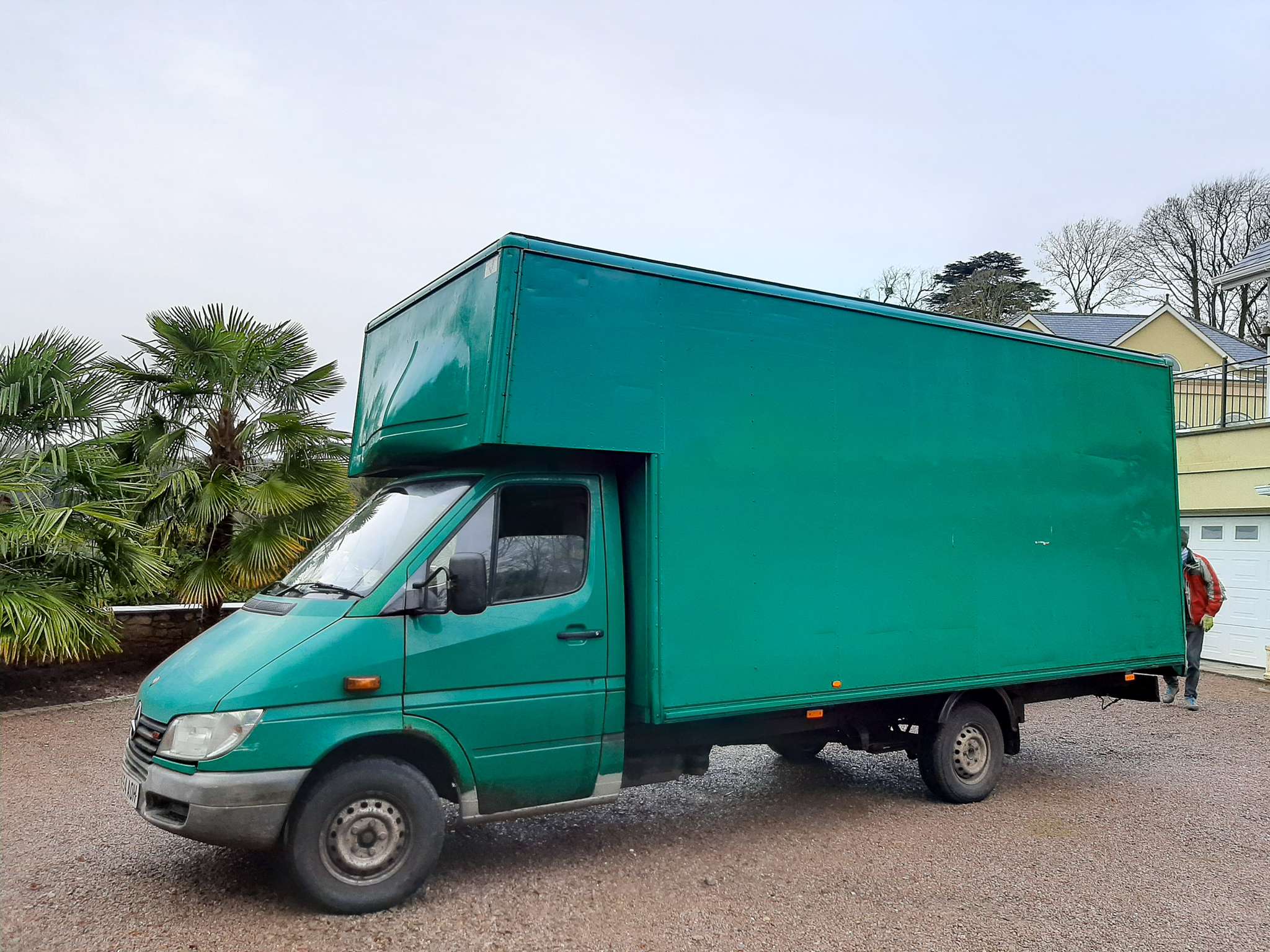 Painless Removals team working on a house move in Chepstow