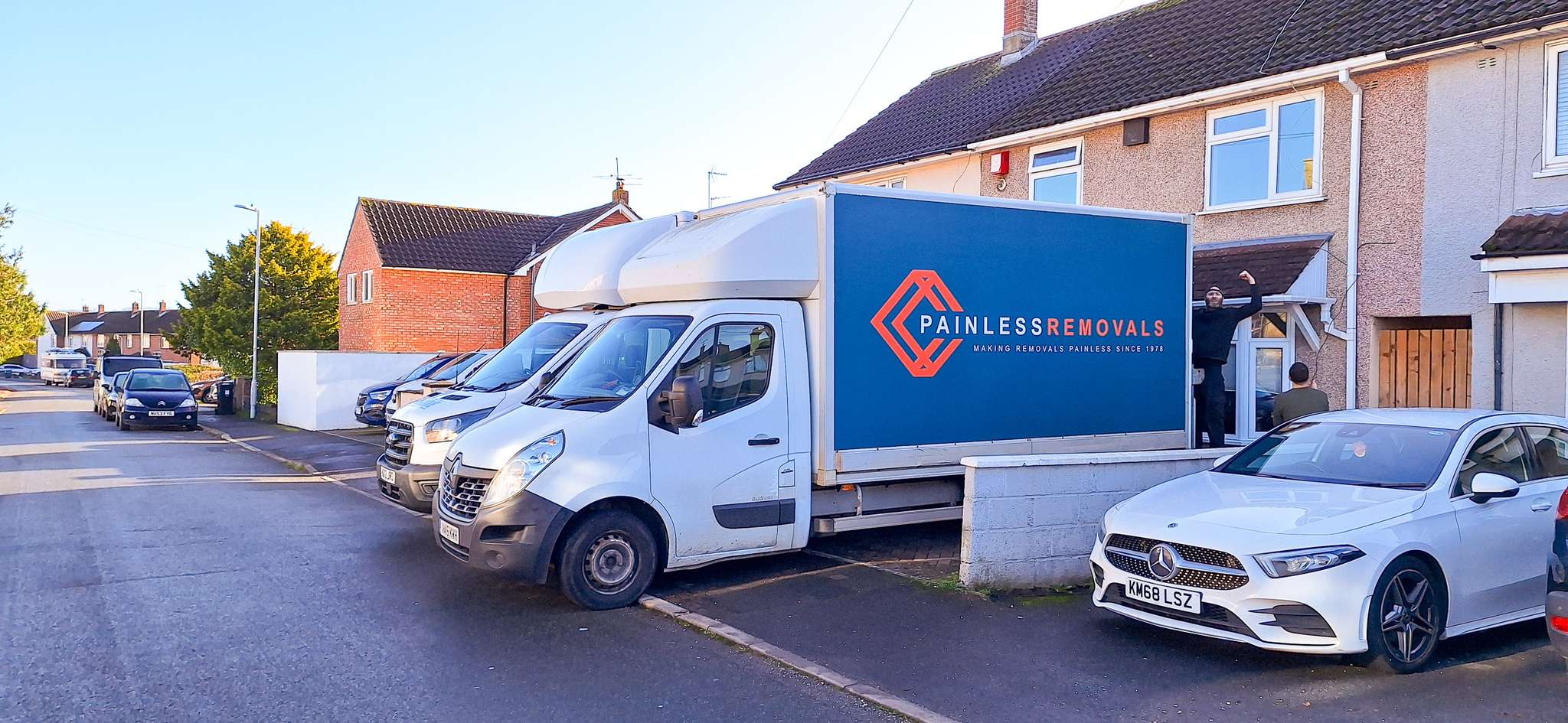 Painless Removals team working on a house move in Keynsham