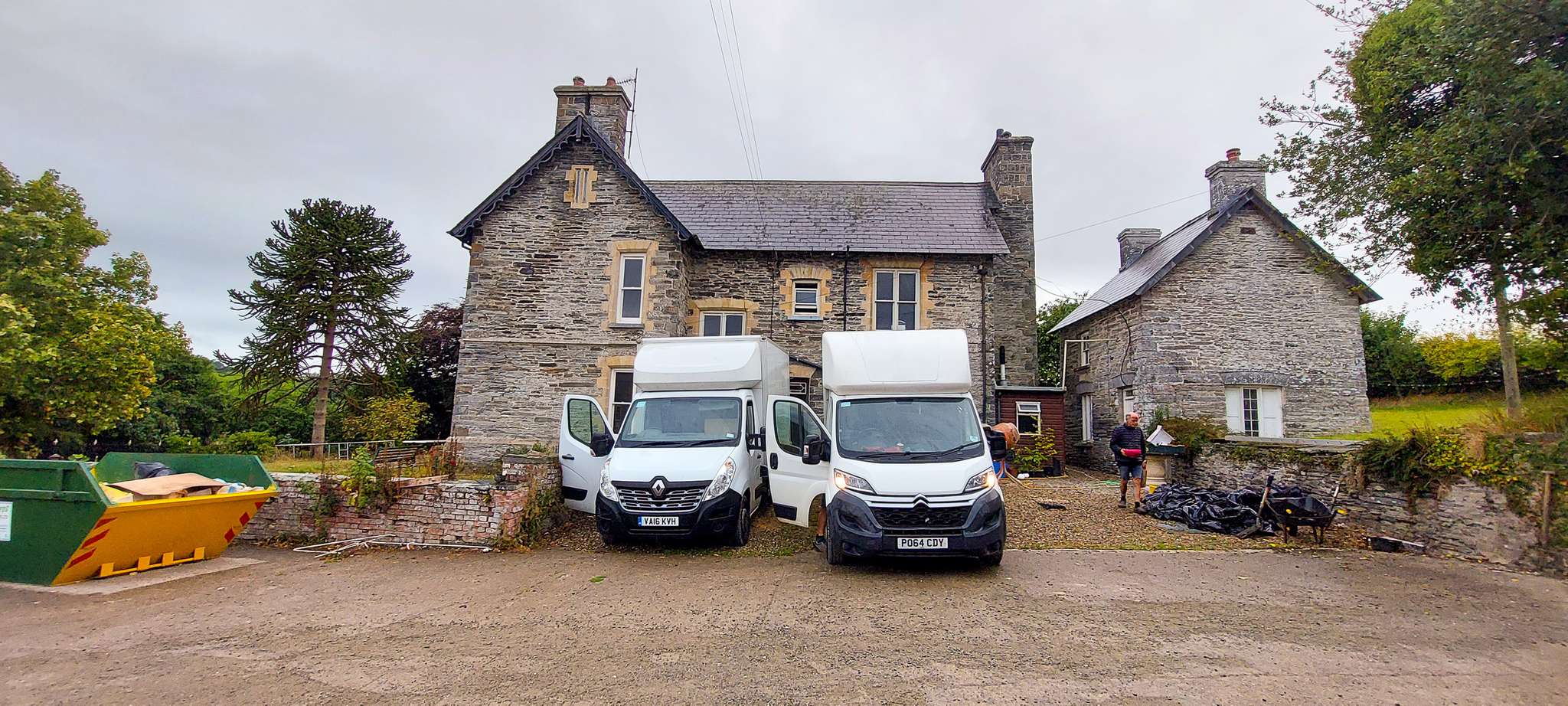 Painless Removals completing a house move in Wales
