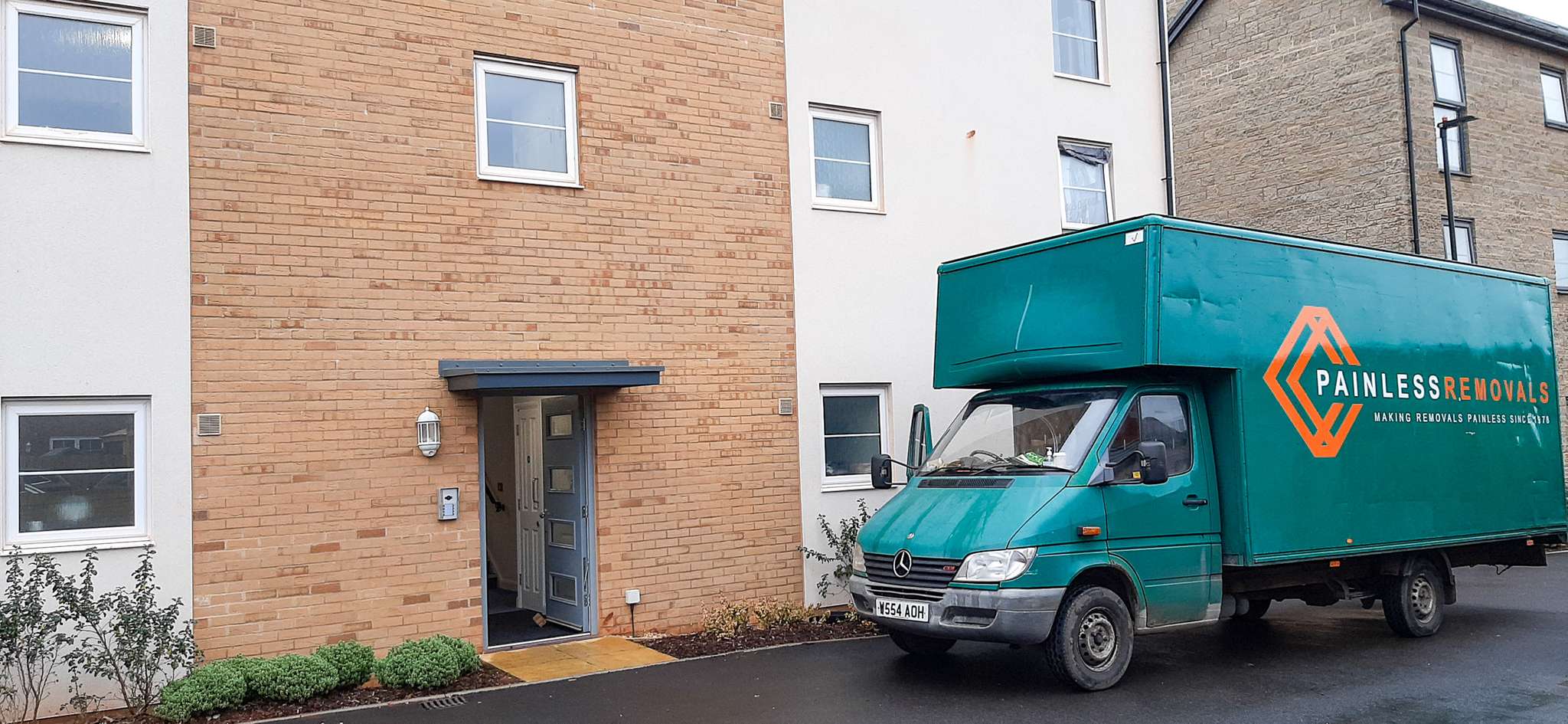 Painless Removals team working on a house move in Yate