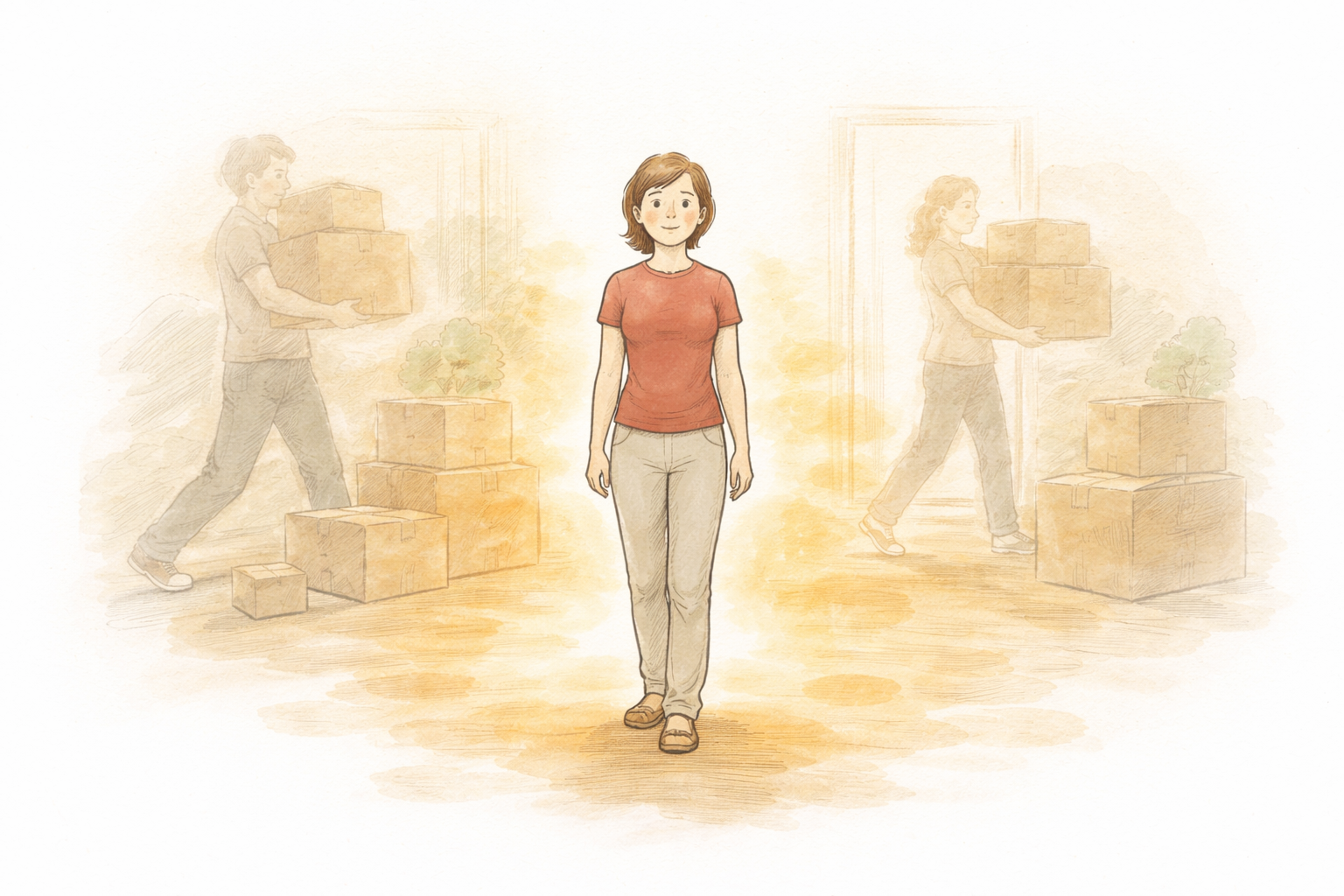 Calm and predictable home removal for autistic individuals