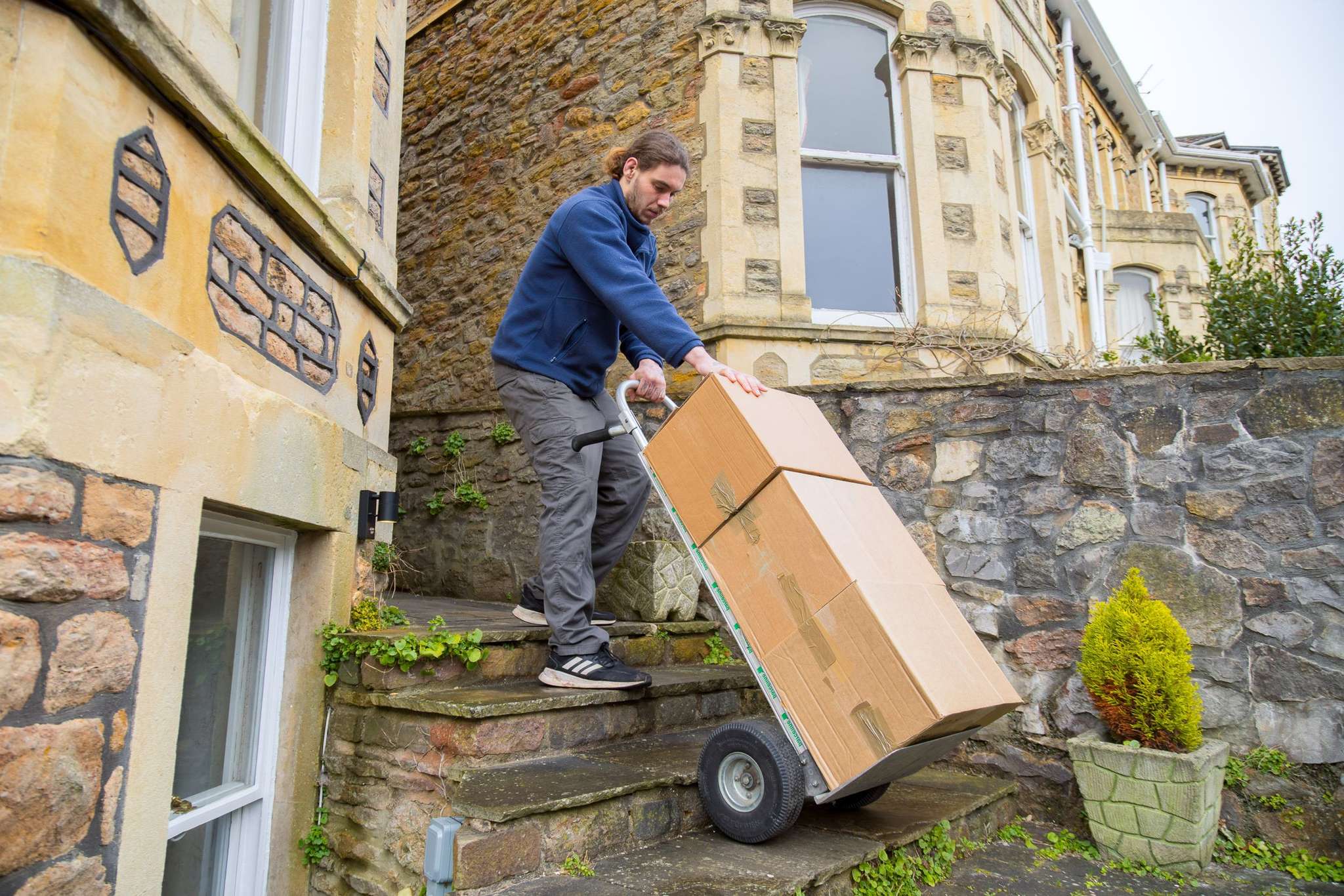 Painless Removals team taking care during a Bristol house move